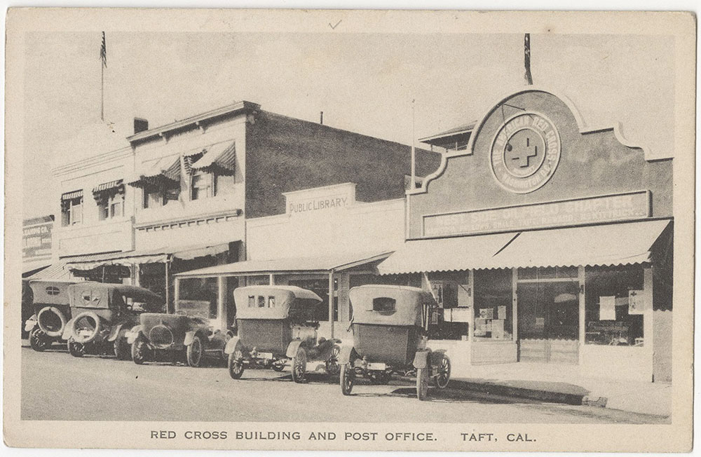 Red Cross Building and Post Office, Taft, California
