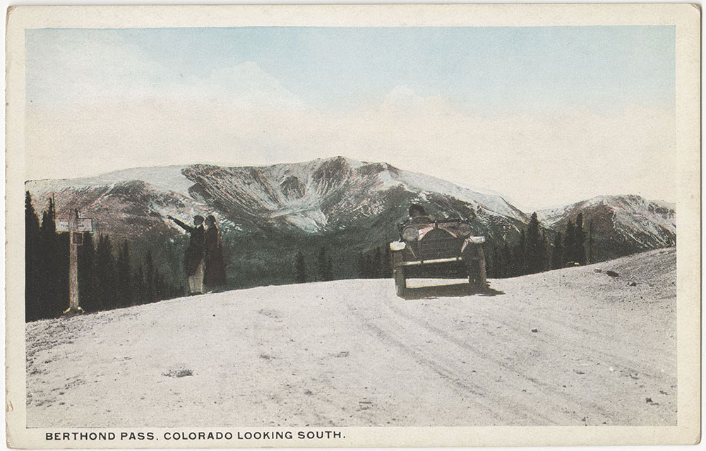 Berthond Pass, Colorado, Looking South