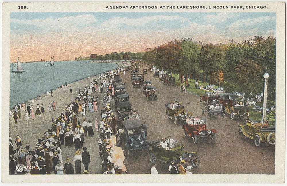 A Sunday Afternoon at the Lake Shore, Lincoln Park, Chicago