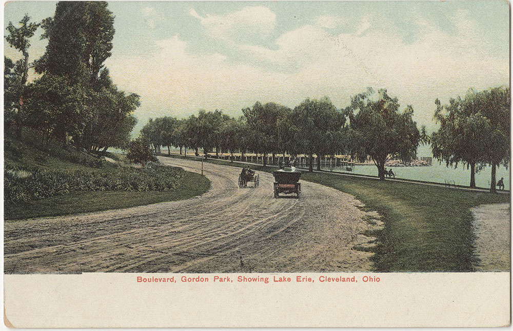 Boulevard, Gordon Park, Showing Lake Erie, Cleveland, Ohio