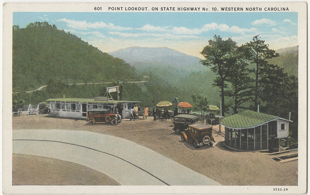 Point Lookout, State Highway No. 10, Western North Carolina