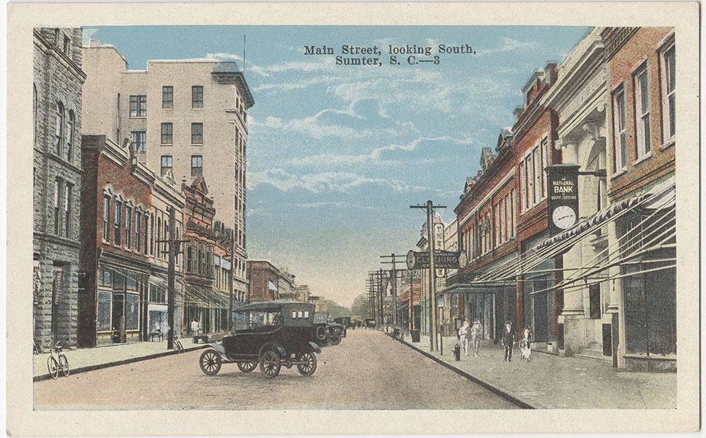 Main Street, looking South, Sumter, South Carolina