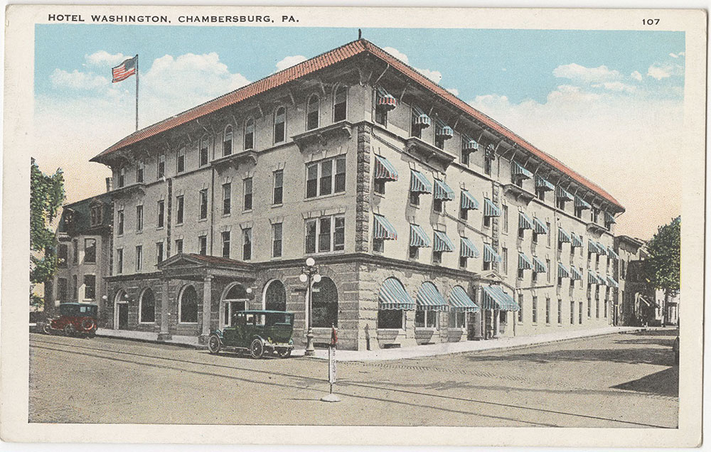 Hotel Washington, Chambersburg, Pennsylvania