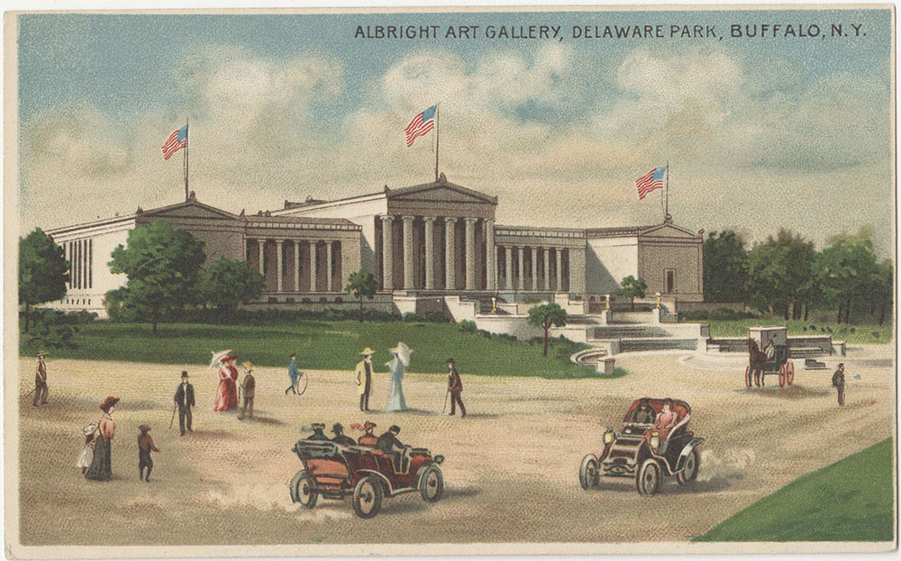 Albright Art Gallery, Delaware Park, Buffalo, New York