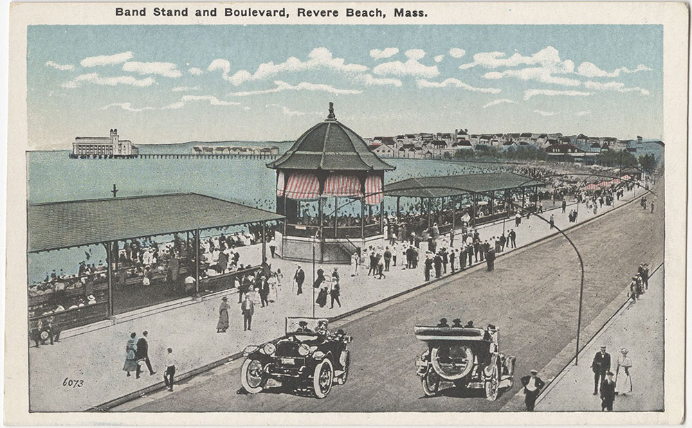 Band Stand and Boulevard, Revere Beach, Mass.