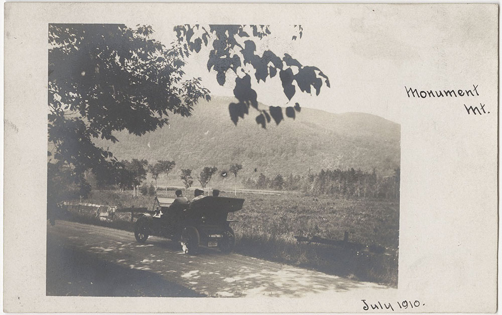 July 1910 Monument Mountain