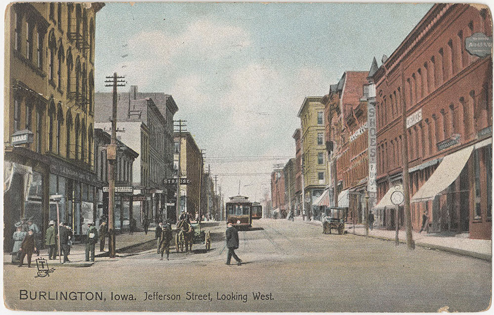 Burlington, Iowa, Jefferson Street (front)