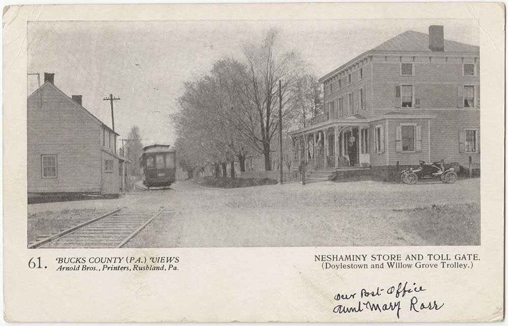 Neshaminy Store and Toll Gate (front)