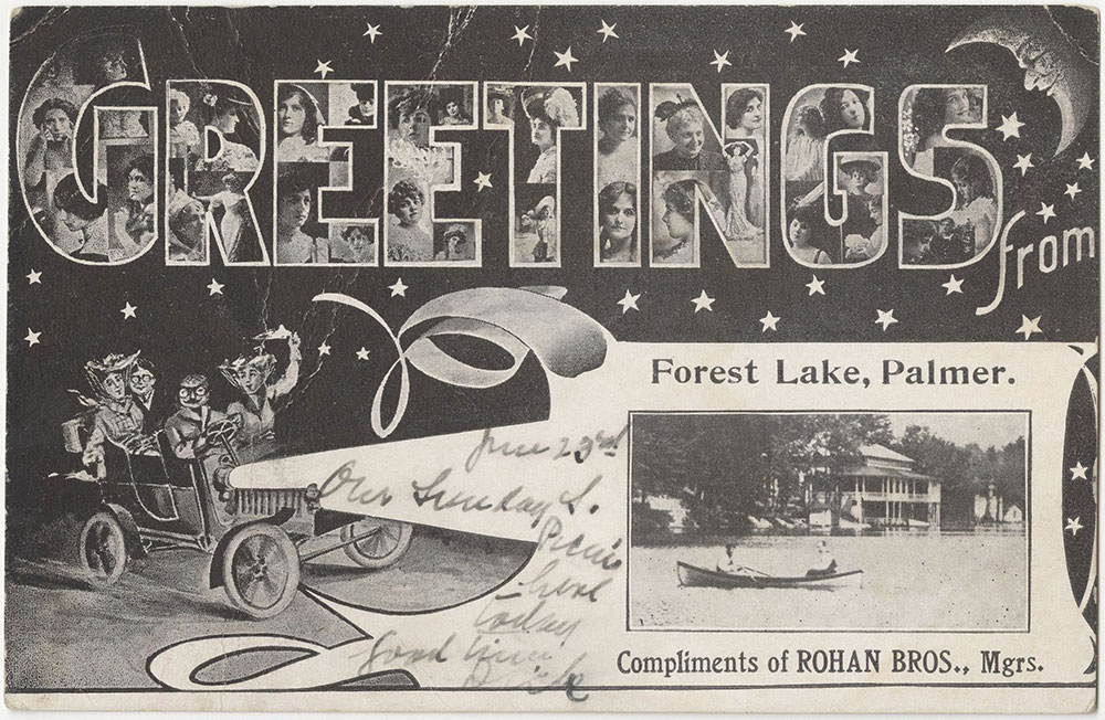 Greetings From Forest Lake, Palmer (front)