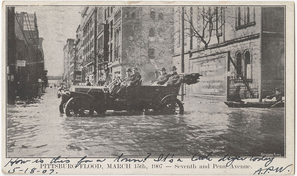 Pittsburgh Flood, March 15, 1907 (front)