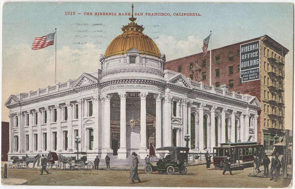The Hibernia Bank, San Francisco, California (front)