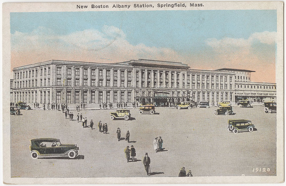 New Boston Albany Station, Springfield, Mass. (front)