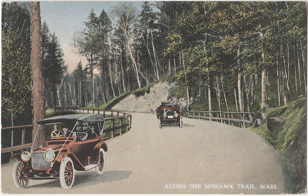 Along The Mohawk Trail, Mass. (front)