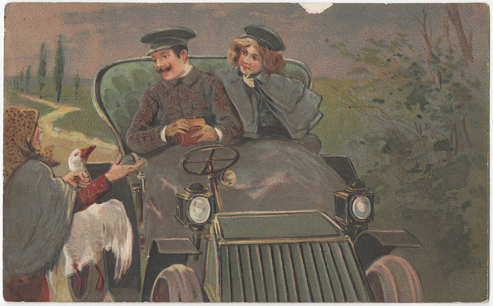 Couple in a Car (front)