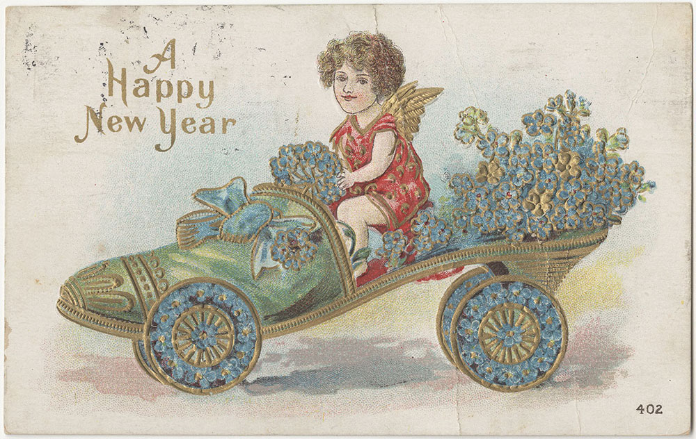 Shoe Car Happy New Year (front)