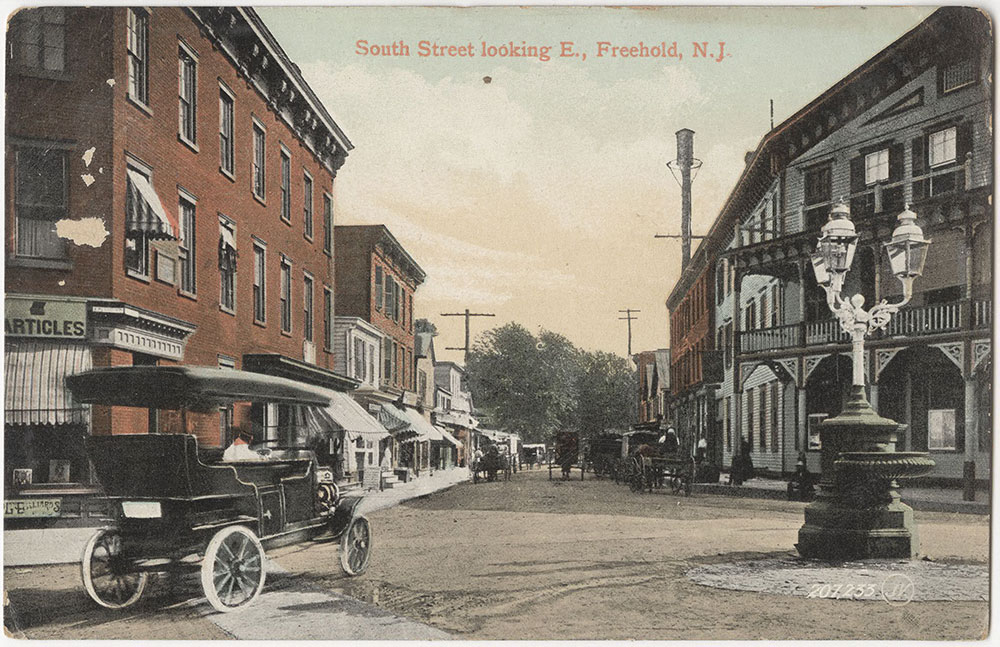 Freehold, New Jersey, South Street Looking E (front)