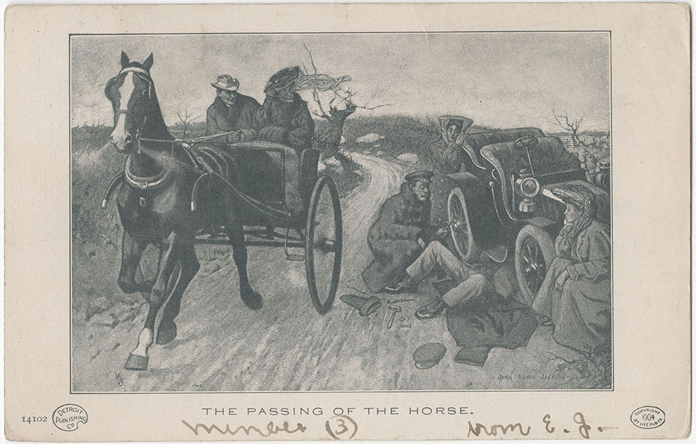 The Passing Of The Horse (front)