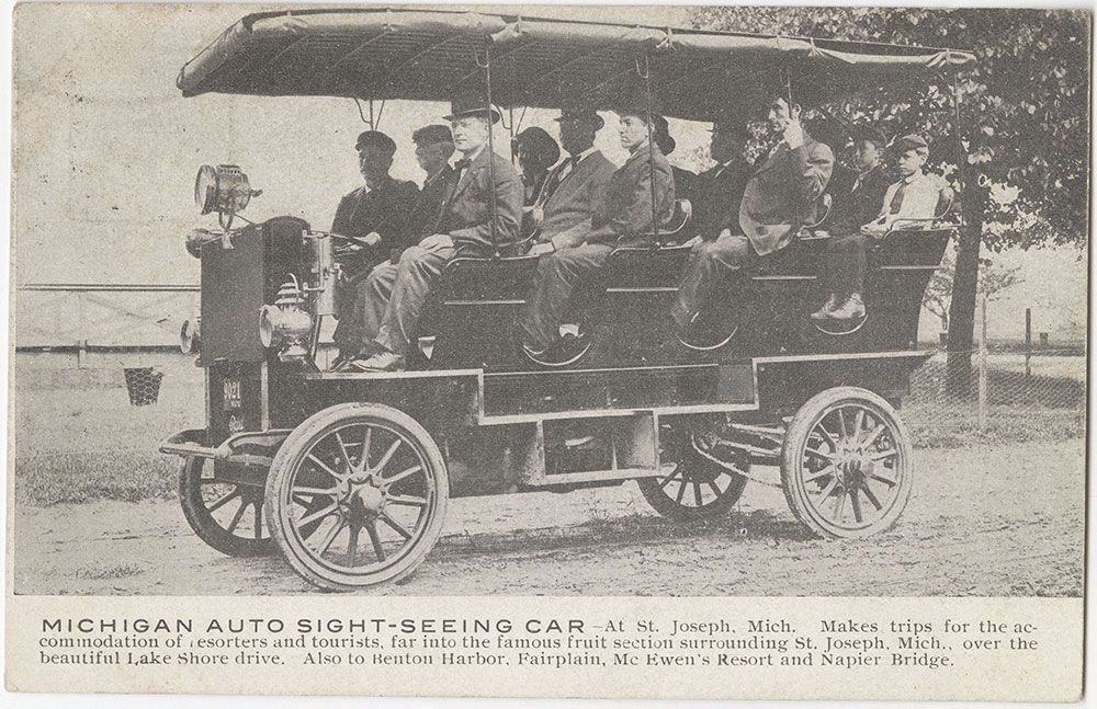 Michigan Auto Sight-Seeing Car (front)
