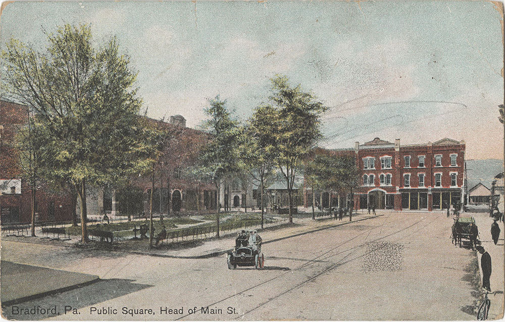 Public Square, Bradford, Pennsylvania (front)