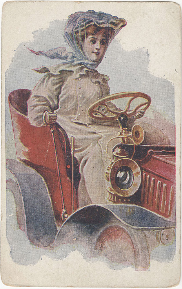 Woman in Car (front)