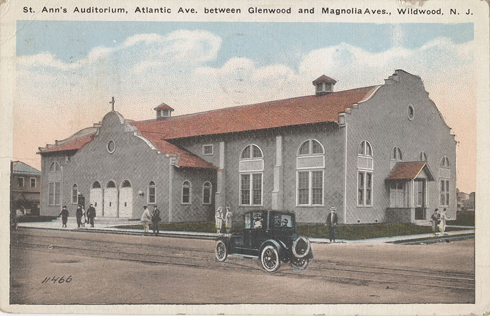 St. Ann's Auditorium, Wildwood, New Jersey (front)