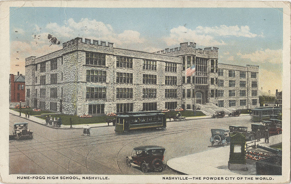 Hume-Fogg High School, Nashvile (front)