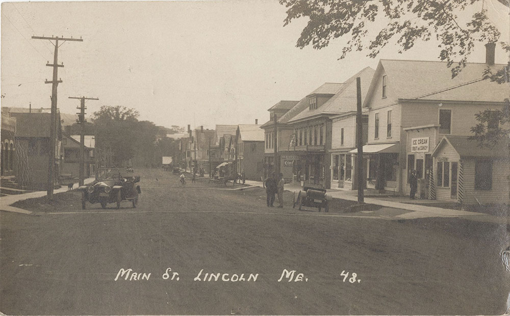 Main Street, Lincoln, Maine (front)