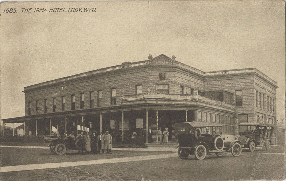 The Irma Hotel, Cody, Wyoming (front)
