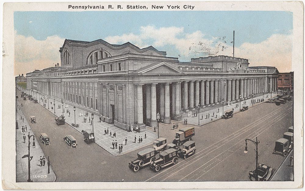Pennsylvania R.R. Station, New York City (front)