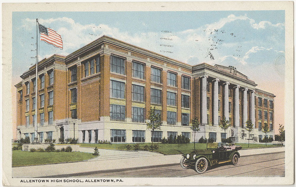 Allentown High School, Allentown, Pennsylvania (front)