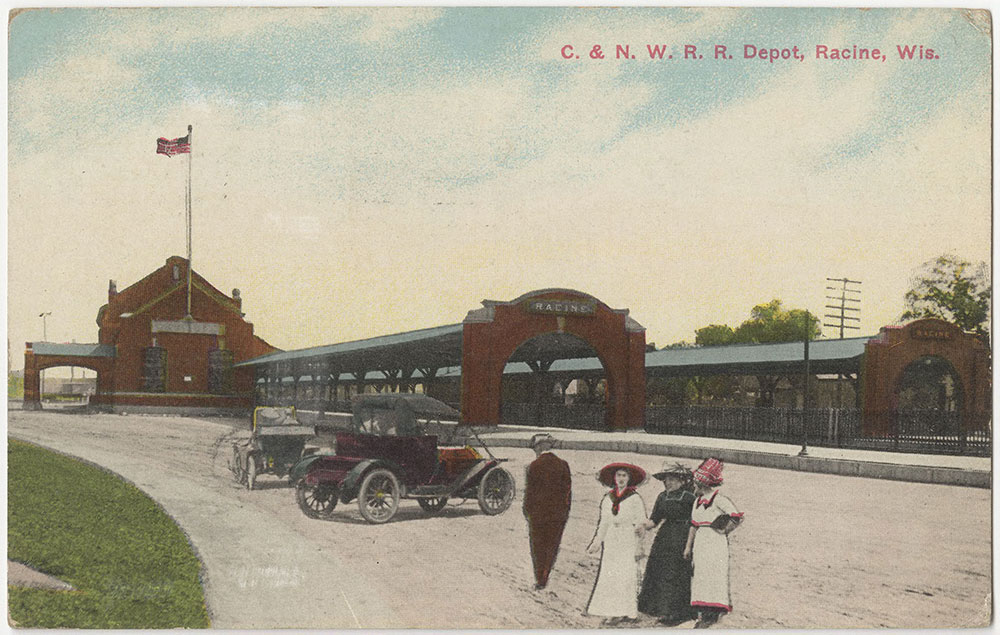 C. & N.W.R.R. Depot, Racine, Wisconsin (front)