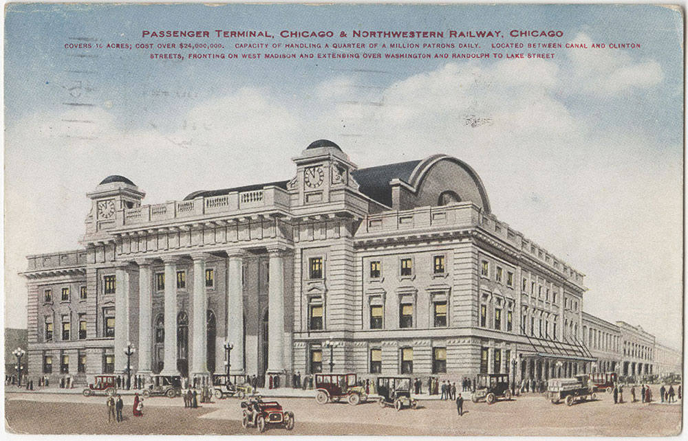 Passenger Terminal, Chicago & Northwestern Railway (front)