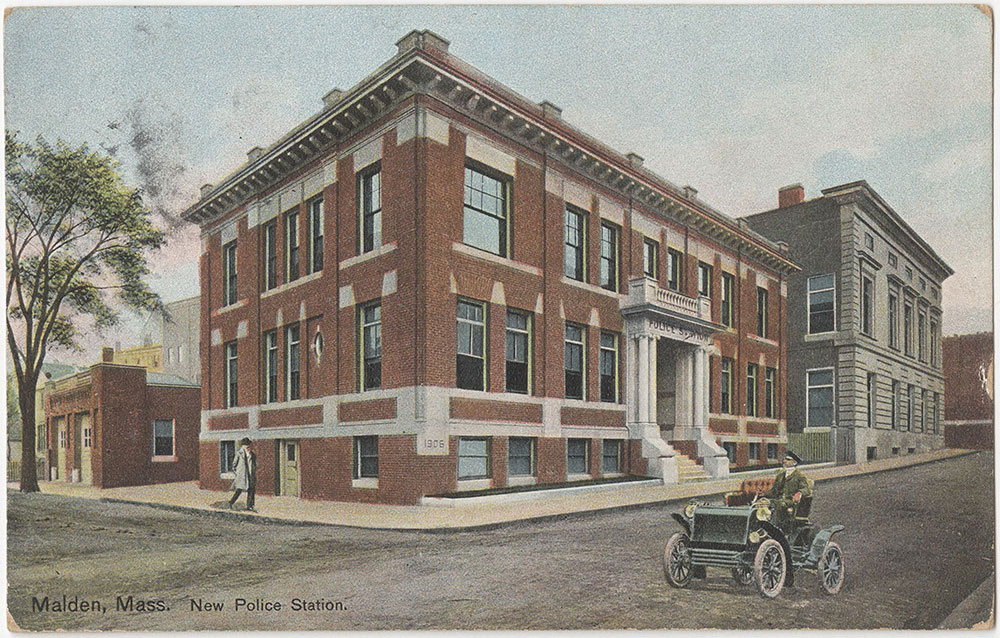New Police Station, Malden, Mass. (front)