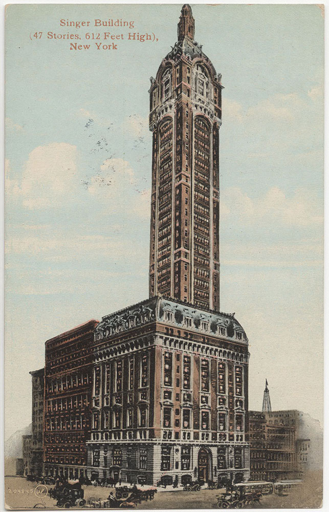 Singer Building, New York (front)