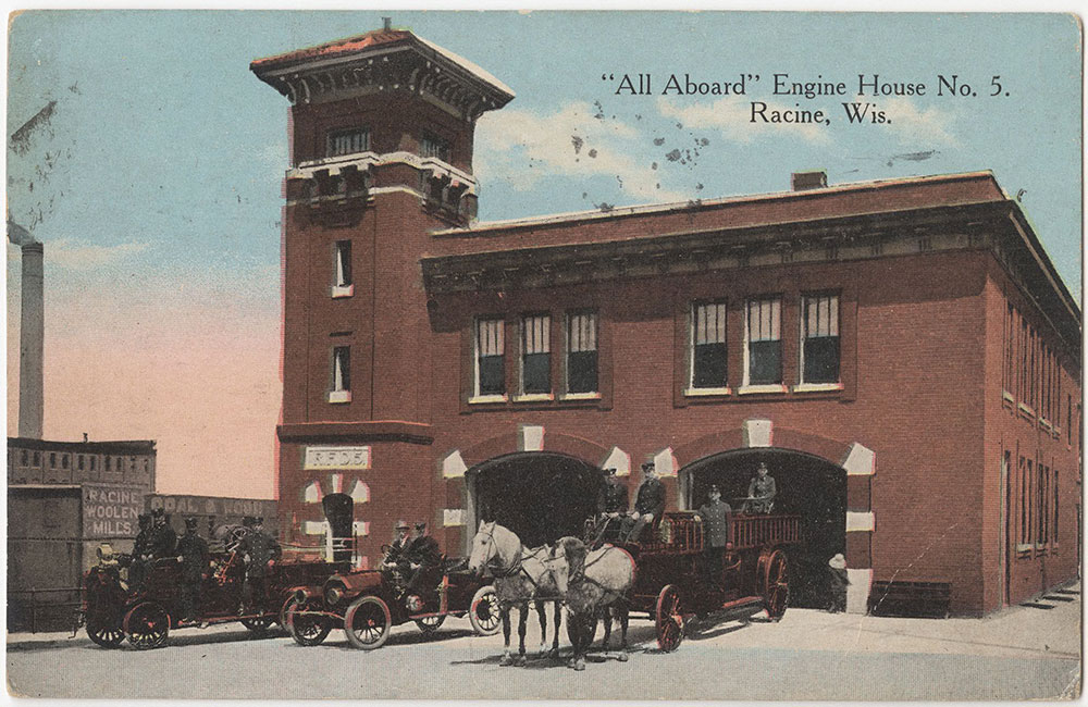Engine House No. 5, Racine, Wisconsin (front)