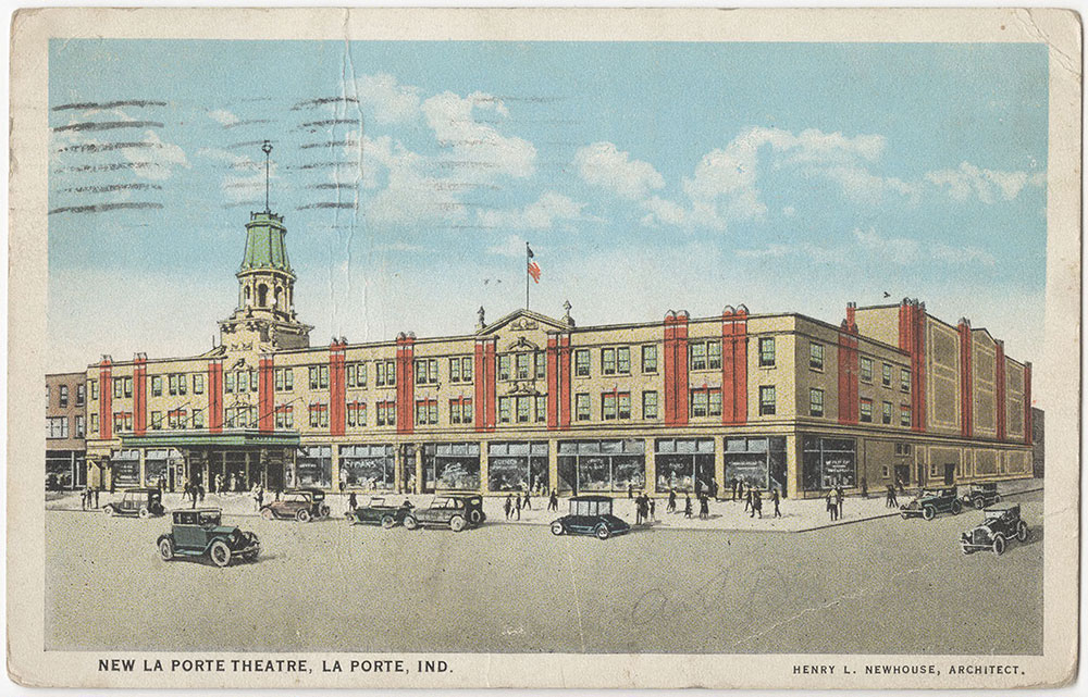 New La Porte Theater, La Porte, Indiana (front)