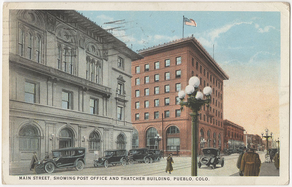 Post Office and Thatcher Building, Pueblo, Colorado (front)
