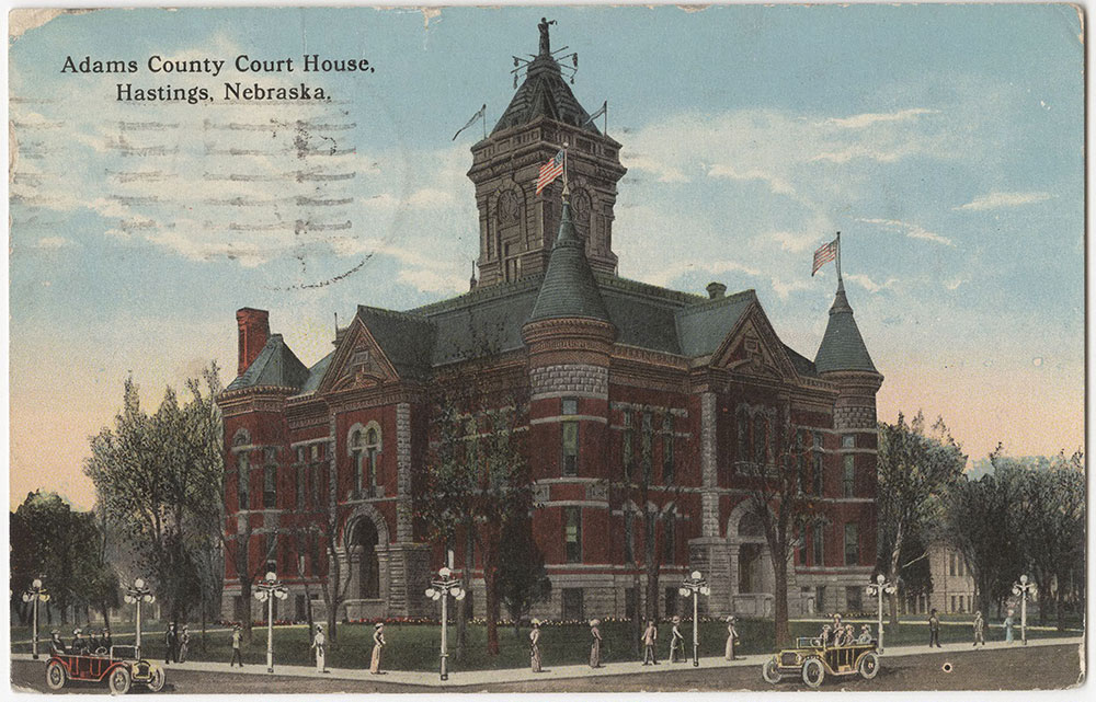 Adams County Court House, Hastings, Nebraska (front)