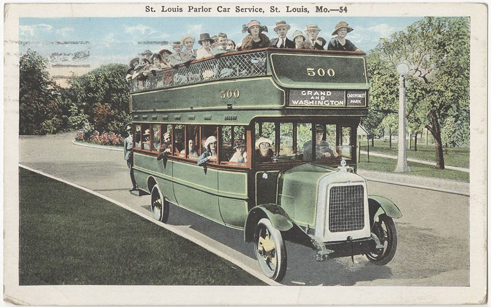St. Louis Parlor Car Service, Missouri (front)