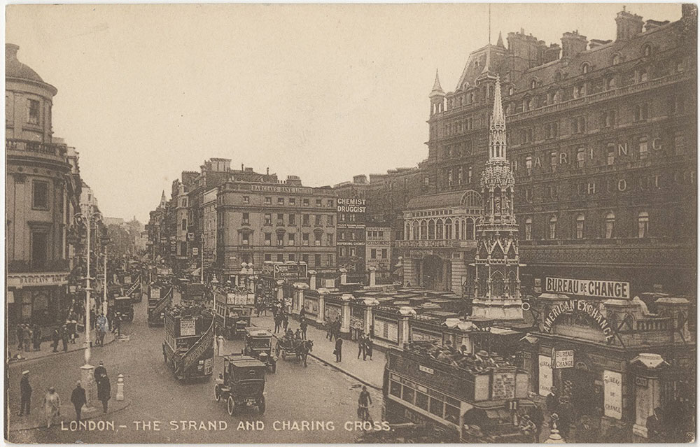 The Strand and Charing Cross, London (front)