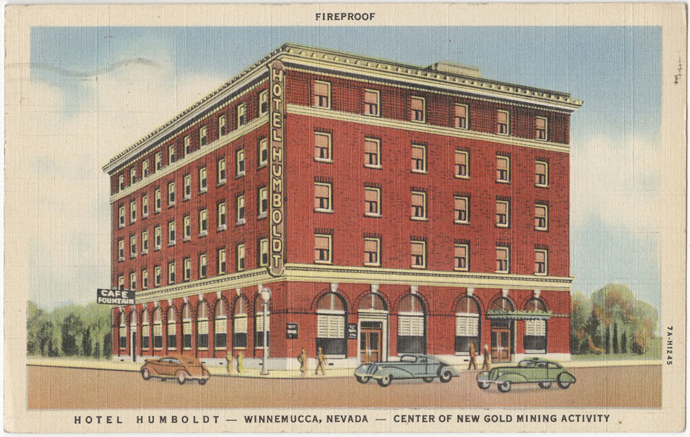 Hotel Humboldt, Winnemucca, Nevada (front)