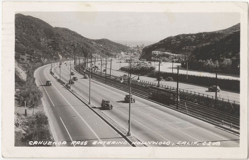 Cahuenga Pass, Hollywood, California (front)