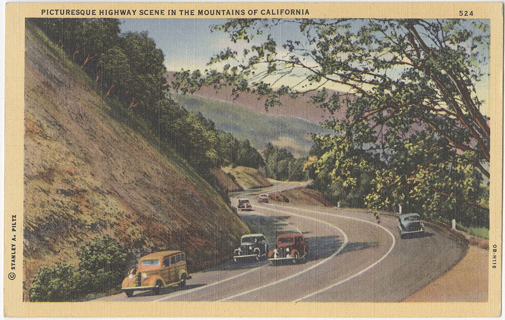 Mountains of California (front)