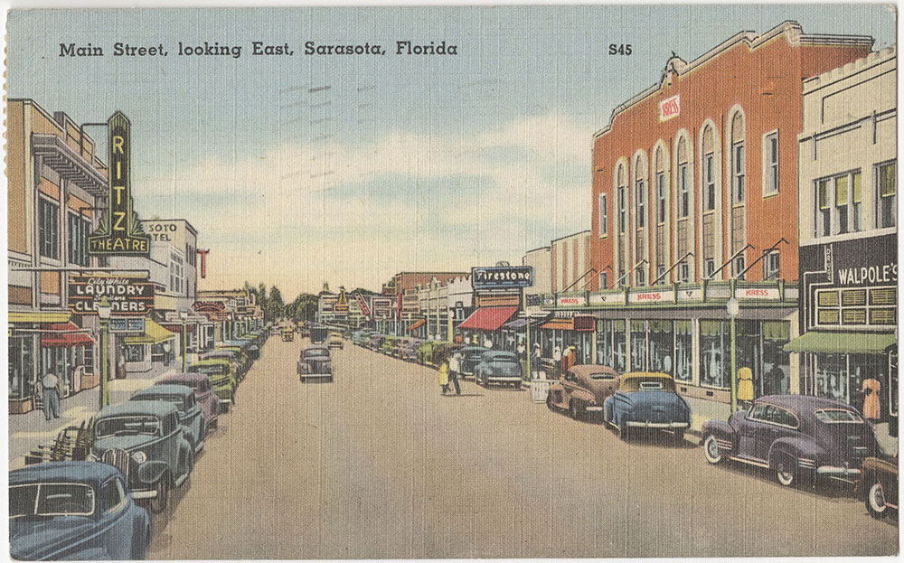 Main Street, Sarasota, Florida (front)