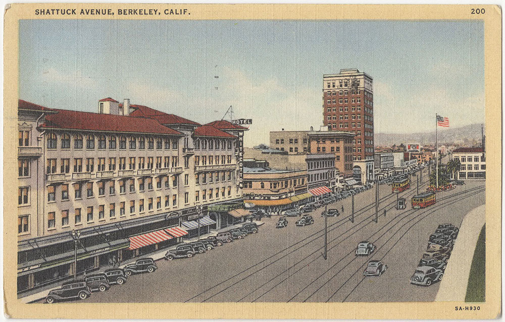 Shattuck Avenue, Berkeley, California (front)