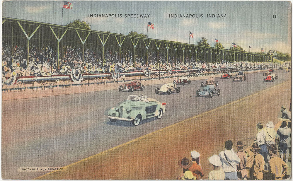 Indianapolis Speedway, Indiana (front)