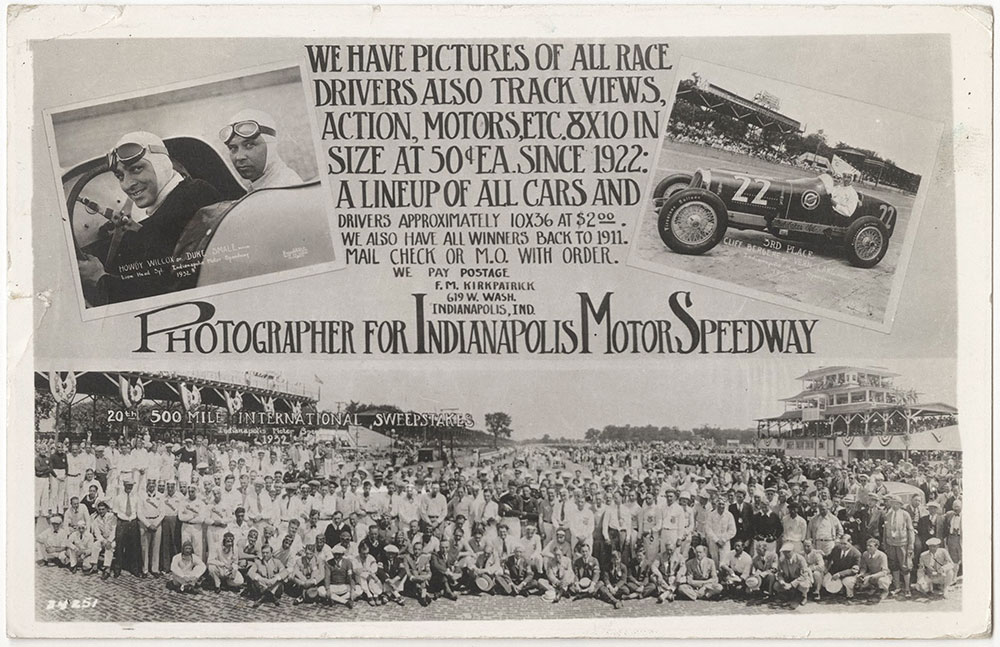Indianapolis Motor Speedway Pictures (front)