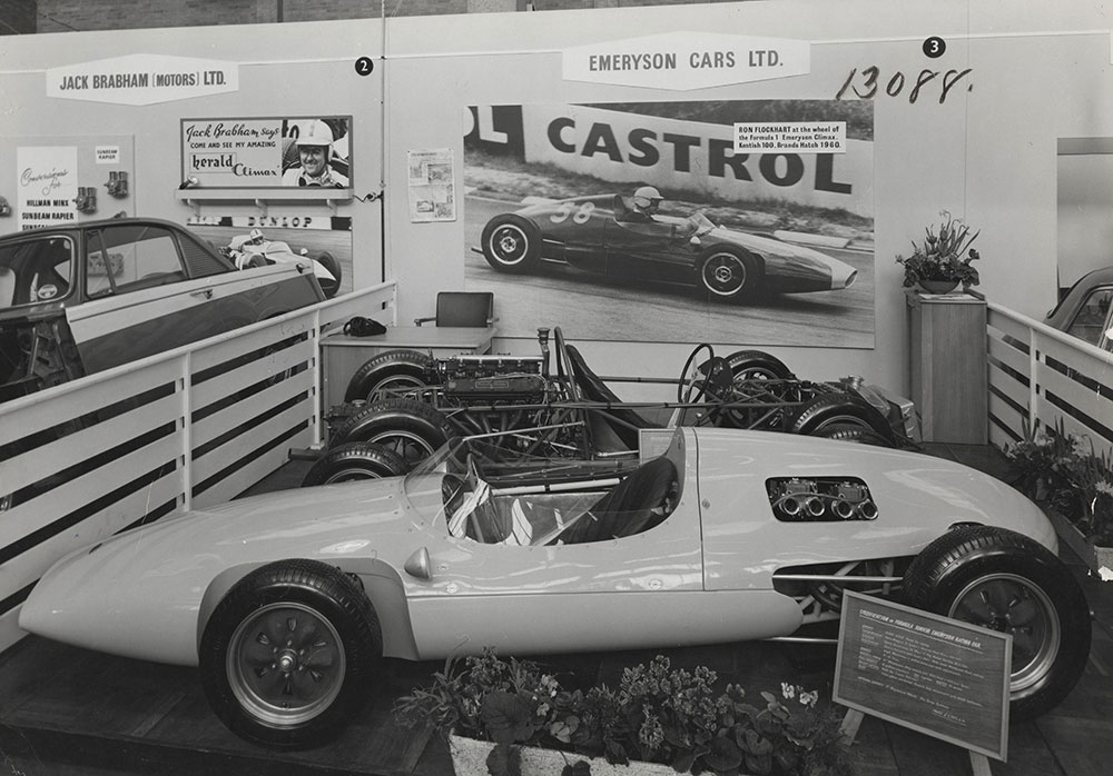 Emeryson - Formula Jr. on show at Motor Racing Car Show - 1960