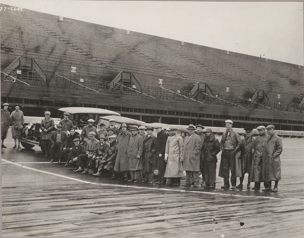 Drivers, Mechanics, Timers and Checkers, Atlantic City Speedway, 1928