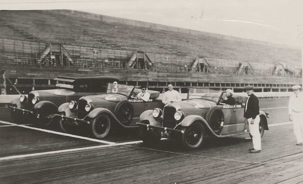 Auburn Cars, Atlantic City Speedway, 1927